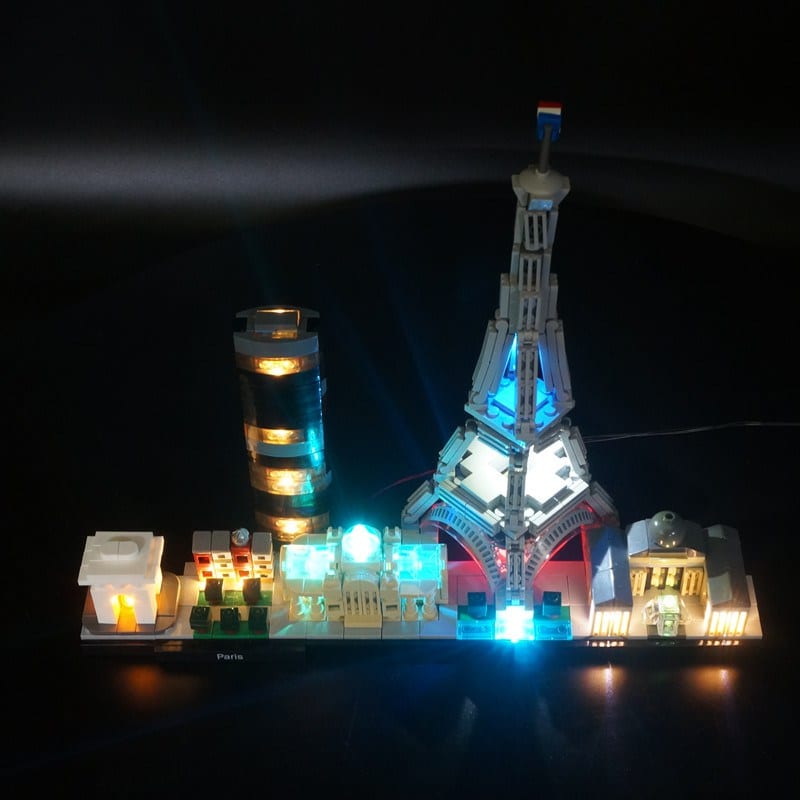 Light Kit for Architecture: Paris 21044 - DelsBricks Toys & CollectiblesLed Light Kit for LegoDelsBricks Toys & CollectiblesZENE