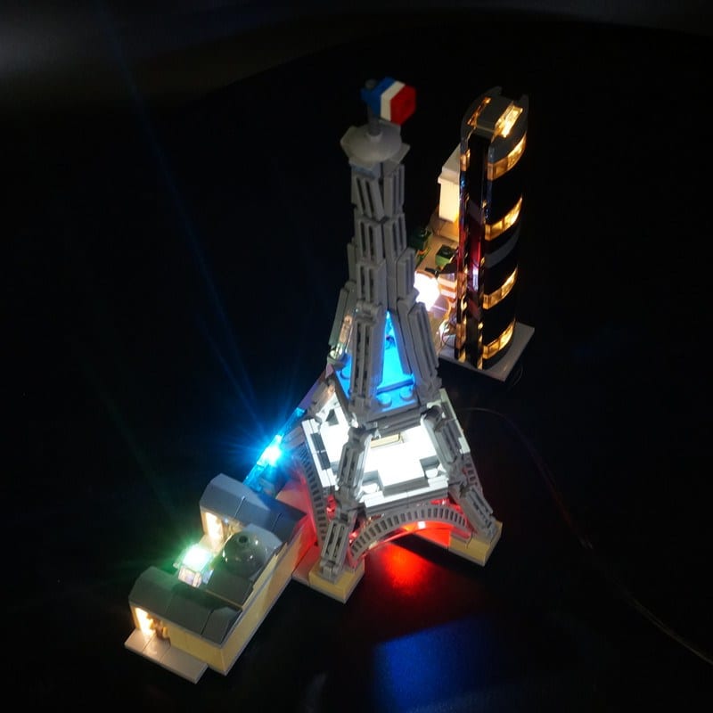 Light Kit for Architecture: Paris 21044 - DelsBricks Toys & CollectiblesLed Light Kit for LegoDelsBricks Toys & CollectiblesZENE