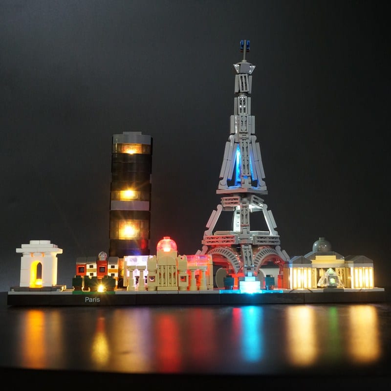 Light Kit for Architecture: Paris 21044 - DelsBricks Toys & CollectiblesLed Light Kit for LegoDelsBricks Toys & CollectiblesZENE