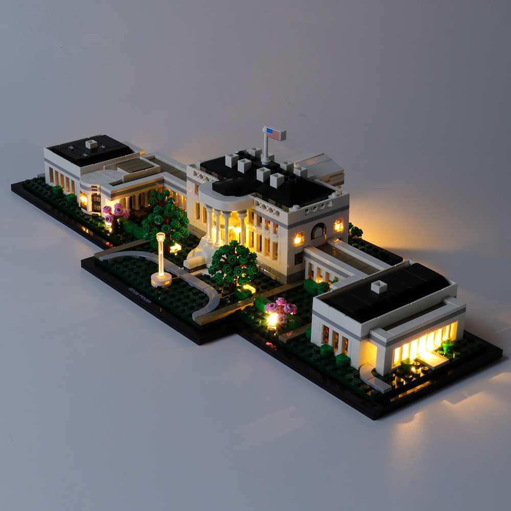 Light Kit for Architecture The White House 21054 - DelsBricks Toys & CollectiblesLed Light Kit for LegoDelsBricks Toys & CollectiblesZENE
