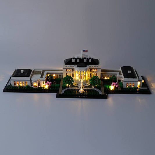Light Kit for Architecture The White House 21054 - DelsBricks Toys & CollectiblesLed Light Kit for LegoDelsBricks Toys & CollectiblesZENE