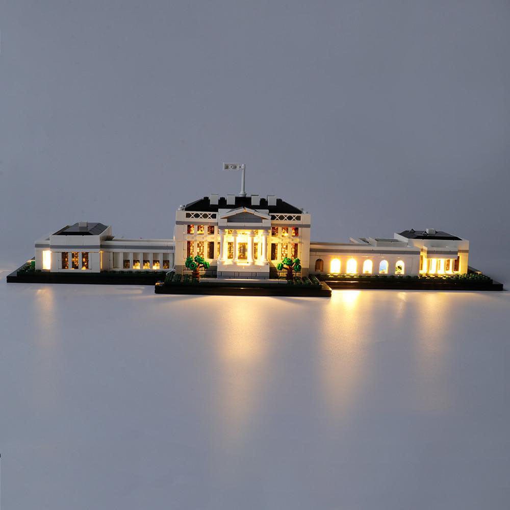 Light Kit for Architecture The White House 21054 - DelsBricks Toys & CollectiblesLed Light Kit for LegoDelsBricks Toys & CollectiblesZENE