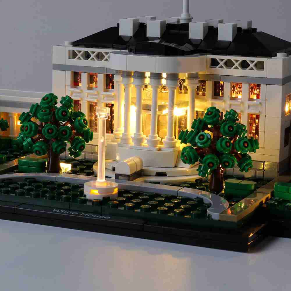 Light Kit for Architecture The White House 21054 - DelsBricks Toys & CollectiblesLed Light Kit for LegoDelsBricks Toys & CollectiblesZENE