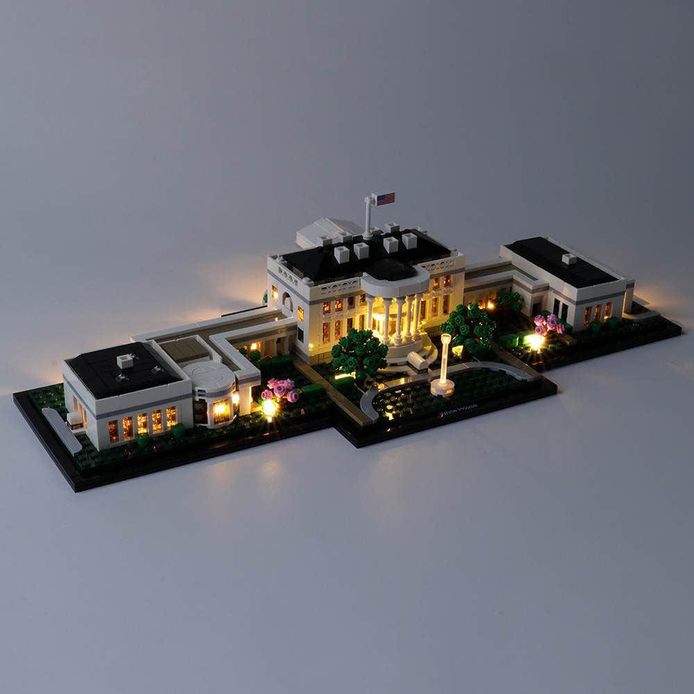 Light Kit for Architecture The White House 21054 - DelsBricks Toys & CollectiblesLed Light Kit for LegoDelsBricks Toys & CollectiblesZENE