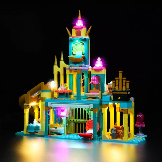 Light Kit for Ariel’s Underwater Palace 43207 - DelsBricks Toys & CollectiblesLed Light Kit for LegoDelsBricks Toys & CollectiblesZENE