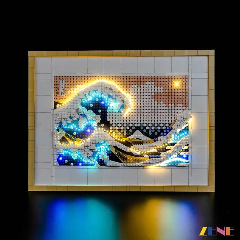 Light Kit for Art Hokusai The Great Wave 31208 - DelsBricks Toys & CollectiblesLed Light Kit for LEGO ZENE20DelsBricks Toys & CollectiblesZENE