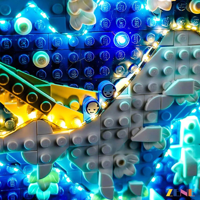 Light Kit for Art Hokusai The Great Wave 31208 - DelsBricks Toys & CollectiblesLed Light Kit for LEGO ZENE20DelsBricks Toys & CollectiblesZENE