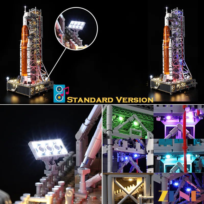 Light Kit for Artemis Space Launch System NASA 10341 - DelsBricks Toys & CollectiblesLed Light Kit for LegoDelsBricks Toys & CollectiblesZENE