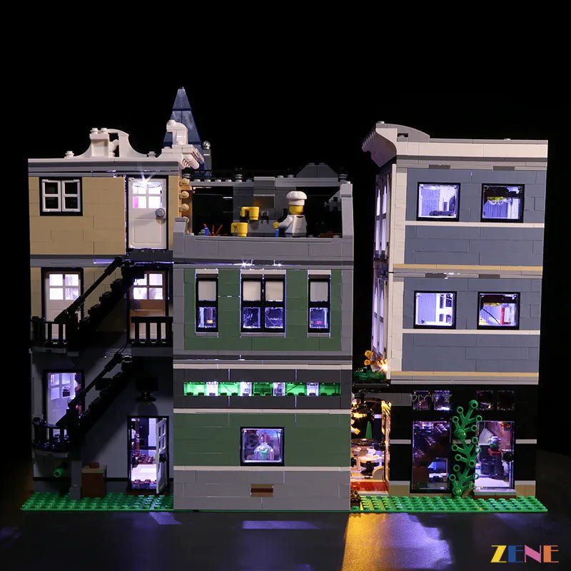 Light Kit for Assembly Square 10255 (Upgrade Ver.) - DelsBricks Toys & CollectiblesLed Light Kit for LegoDelsBricks Toys & CollectiblesZENE