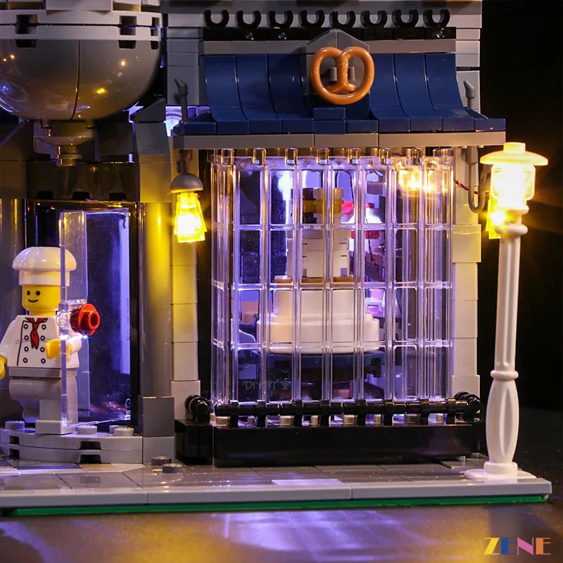 Light Kit for Assembly Square 10255 (Upgrade Ver.) - DelsBricks Toys & CollectiblesLed Light Kit for LegoDelsBricks Toys & CollectiblesZENE