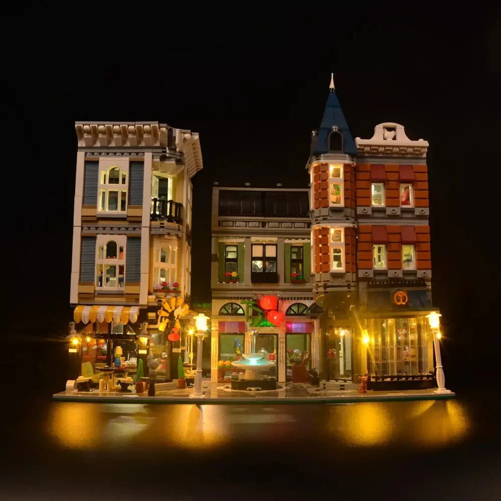 Light Kit for Assembly Square 10255 - DelsBricks Toys & CollectiblesLed Light Kit for LegoDelsBricks Toys & CollectiblesZENE