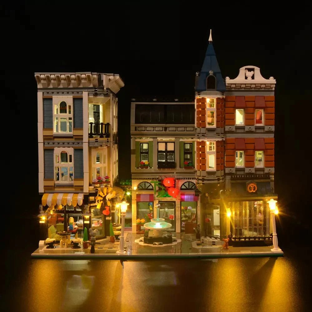 Light Kit for Assembly Square 10255 - DelsBricks Toys & CollectiblesLed Light Kit for LegoDelsBricks Toys & CollectiblesZENE