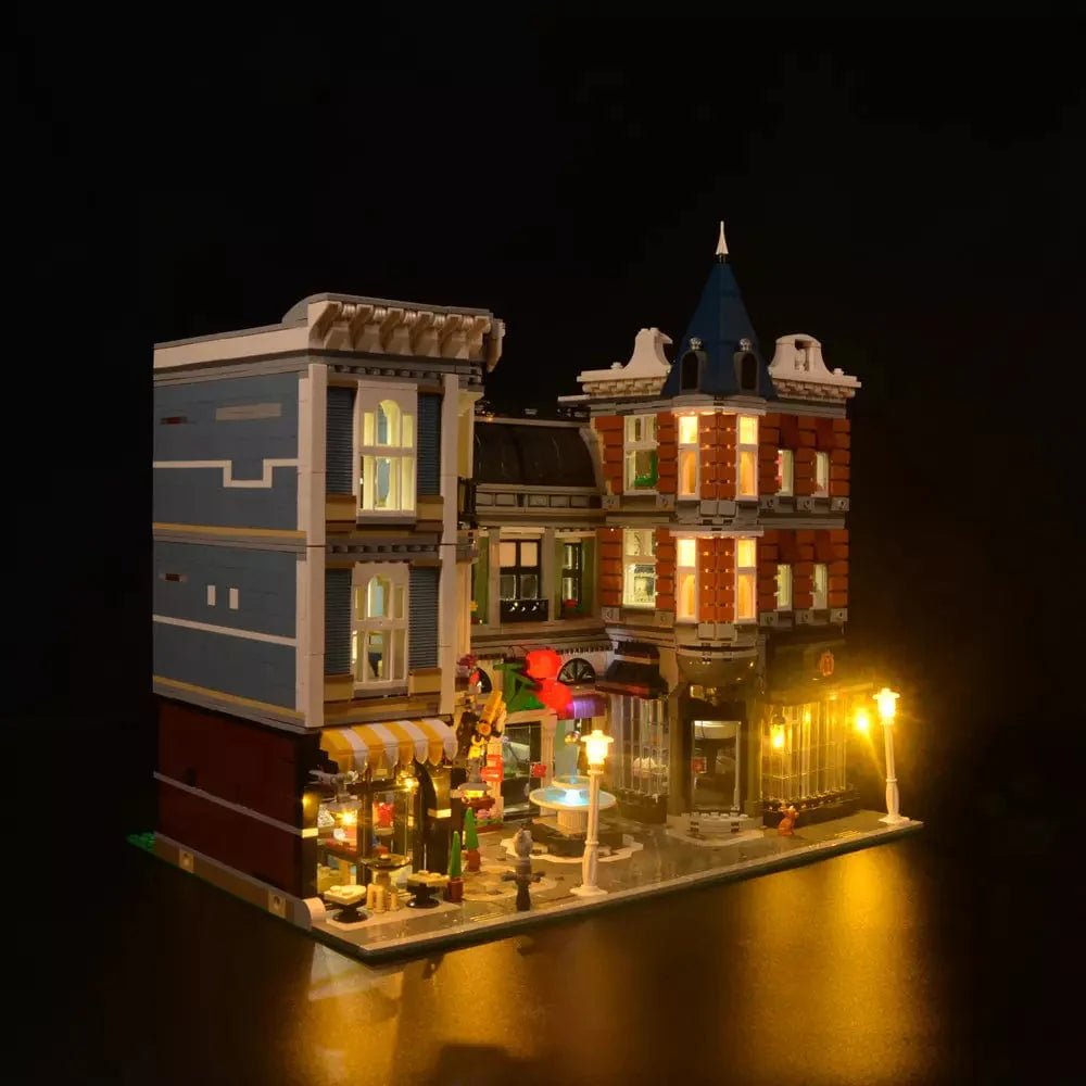 Light Kit for Assembly Square 10255 - DelsBricks Toys & CollectiblesLed Light Kit for LegoDelsBricks Toys & CollectiblesZENE