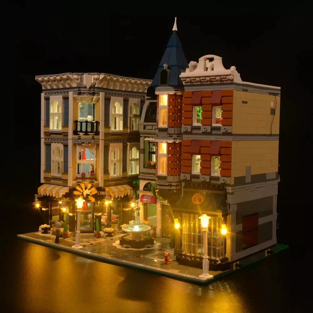 Light Kit for Assembly Square 10255 - DelsBricks Toys & CollectiblesLed Light Kit for LegoDelsBricks Toys & CollectiblesZENE
