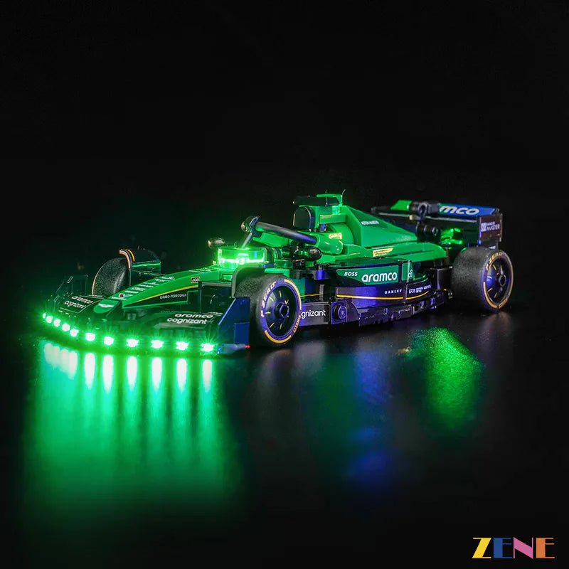 Light Kit for Aston Martin Aramco F1 AMR24 Race Car 77245 - DelsBricks Toys & CollectiblesLed Light Kit for LEGO ZENE20DelsBricks Toys & CollectiblesZENE