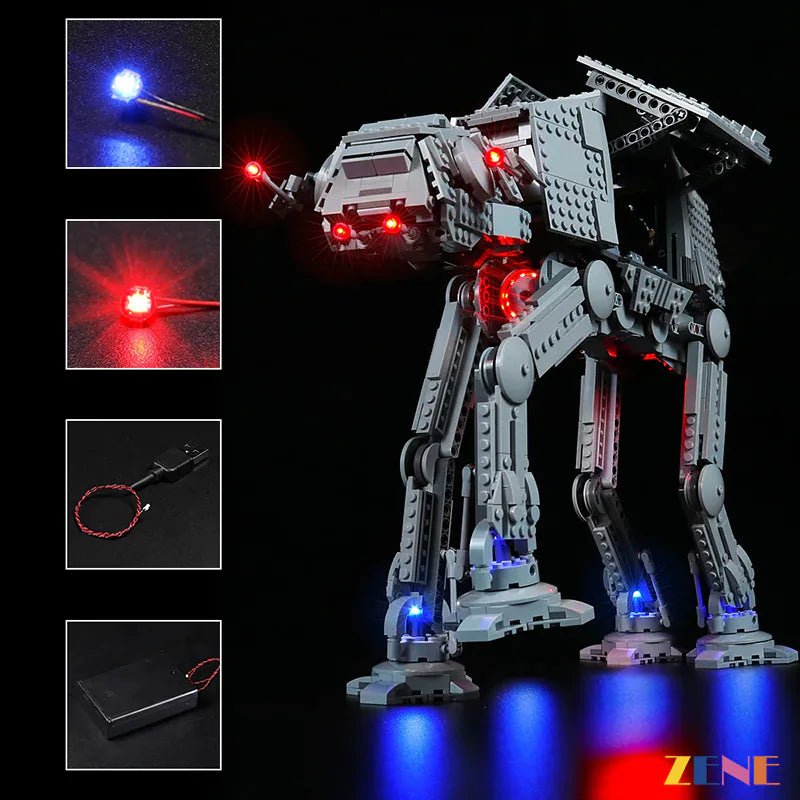 Light Kit for AT - AT™ 75288 - DelsBricks Toys & CollectiblesLed Light Kit for LegoDelsBricks Toys & CollectiblesZENE