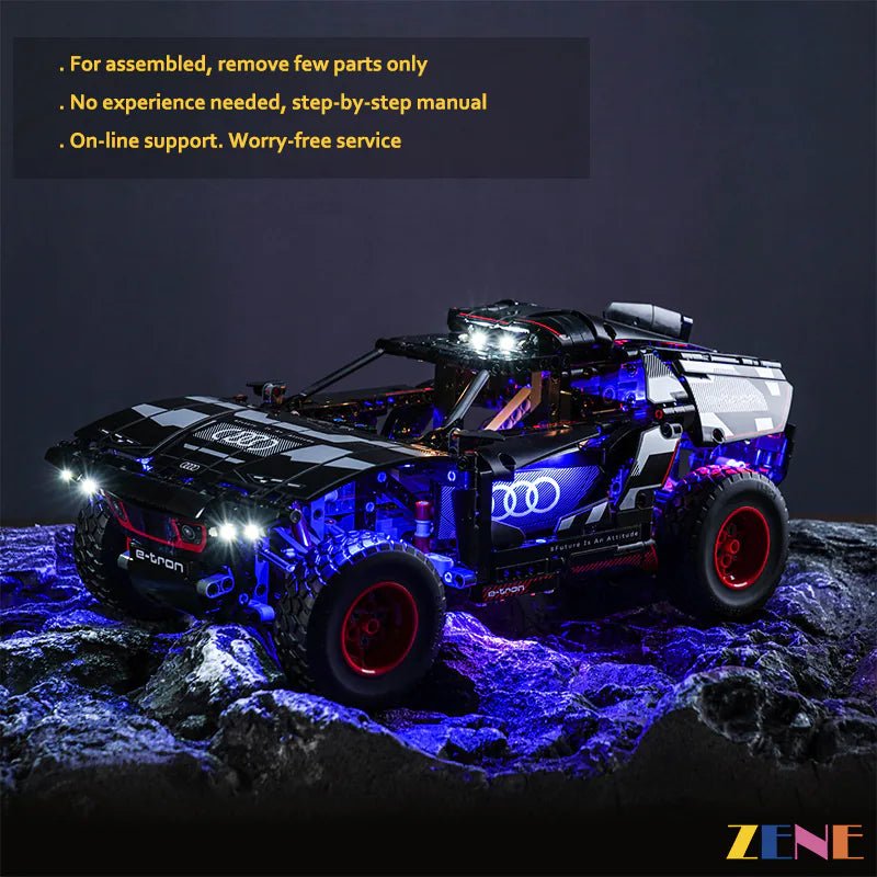 Light Kit for Audi RS Q e - tron 42160 - DelsBricks Toys & CollectiblesLed Light Kit for LegoDelsBricks Toys & CollectiblesZENE