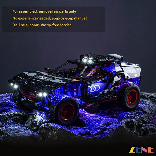 Light Kit for Audi RS Q e - tron 42160 - DelsBricks Toys & CollectiblesLed Light Kit for LegoDelsBricks Toys & CollectiblesZENE