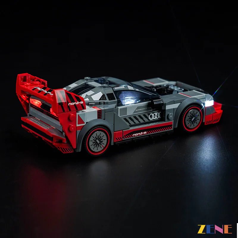Light Kit for Audi S1 e - tron quattro Race Car 76921 - DelsBricks Toys & CollectiblesLed Light Kit for LegoDelsBricks Toys & CollectiblesZENE