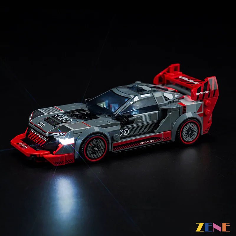 Light Kit for Audi S1 e - tron quattro Race Car 76921 - DelsBricks Toys & CollectiblesLed Light Kit for LegoDelsBricks Toys & CollectiblesZENE