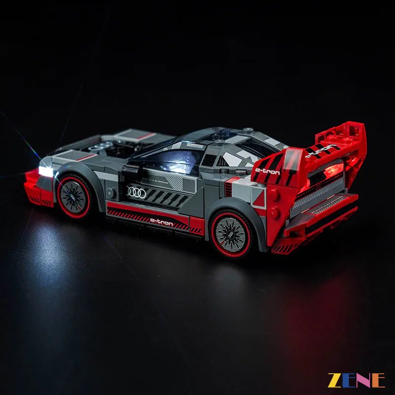 Light Kit for Audi S1 e - tron quattro Race Car 76921 - DelsBricks Toys & CollectiblesLed Light Kit for LegoDelsBricks Toys & CollectiblesZENE