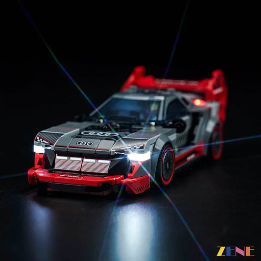 Light Kit for Audi S1 e - tron quattro Race Car 76921 - DelsBricks Toys & CollectiblesLed Light Kit for LegoDelsBricks Toys & CollectiblesZENE