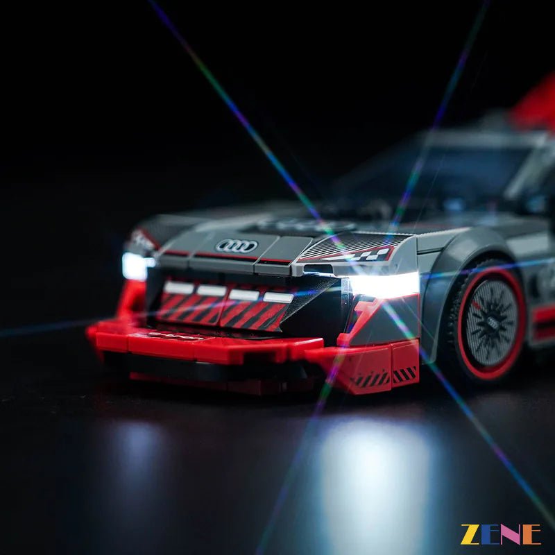 Light Kit for Audi S1 e - tron quattro Race Car 76921 - DelsBricks Toys & CollectiblesLed Light Kit for LegoDelsBricks Toys & CollectiblesZENE