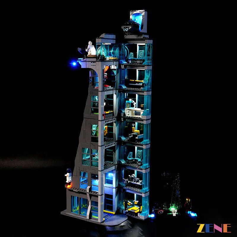 Light Kit for Avenger Tower Battle 76166 - DelsBricks Toys & CollectiblesLed Light Kit for LegoDelsBricks Toys & CollectiblesZENE