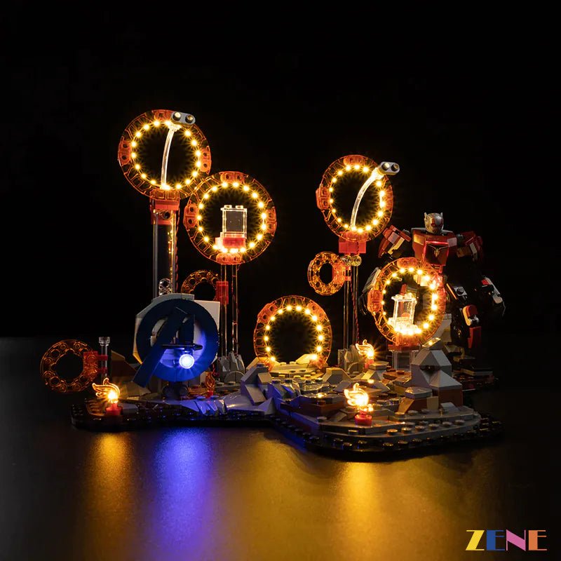 Light Kit for Avengers: Endgame Final Battle 76323 - DelsBricks Toys & CollectiblesLed Light Kit for LEGODelsBricks Toys & CollectiblesZENE