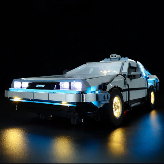 Light Kit for Back to the Future Time Machine 10300 (upgrade ver. 2022 Release) - DelsBricks Toys & CollectiblesLed Light Kit for LegoDelsBricks Toys & CollectiblesZENE