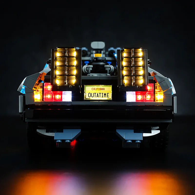 Light Kit for Back to the Future Time Machine 10300 (upgrade ver. 2022 Release) - DelsBricks Toys & CollectiblesLed Light Kit for LegoDelsBricks Toys & CollectiblesZENE