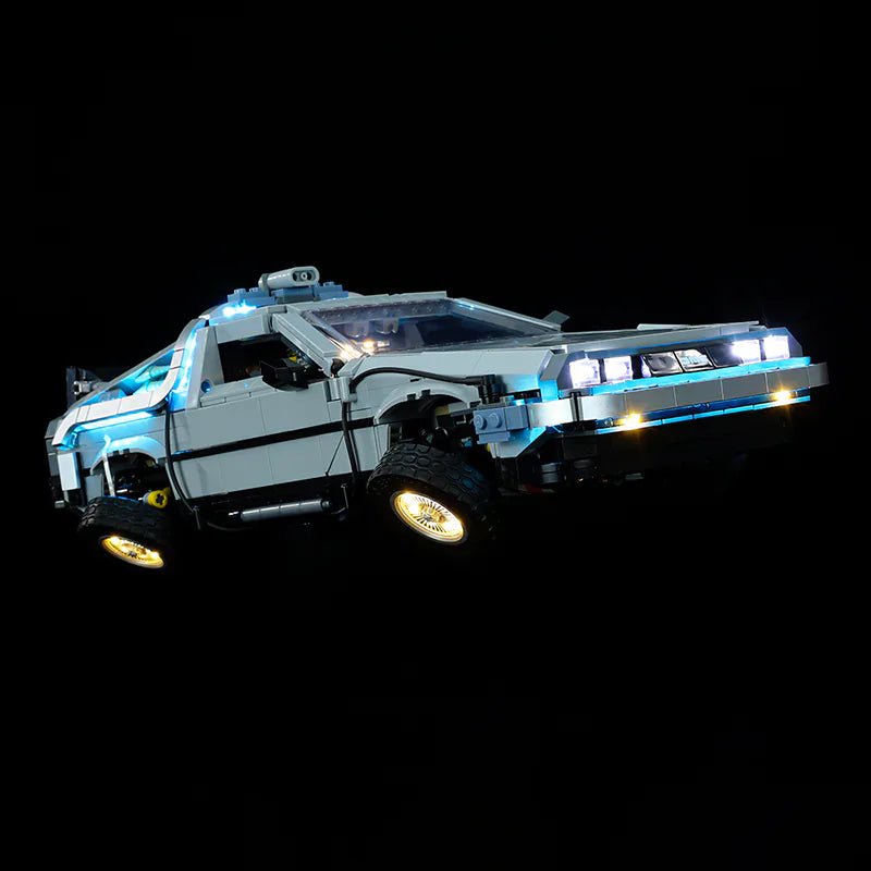 Light Kit for Back to the Future Time Machine 10300 (upgrade ver. 2022 Release) - DelsBricks Toys & CollectiblesLed Light Kit for LegoDelsBricks Toys & CollectiblesZENE