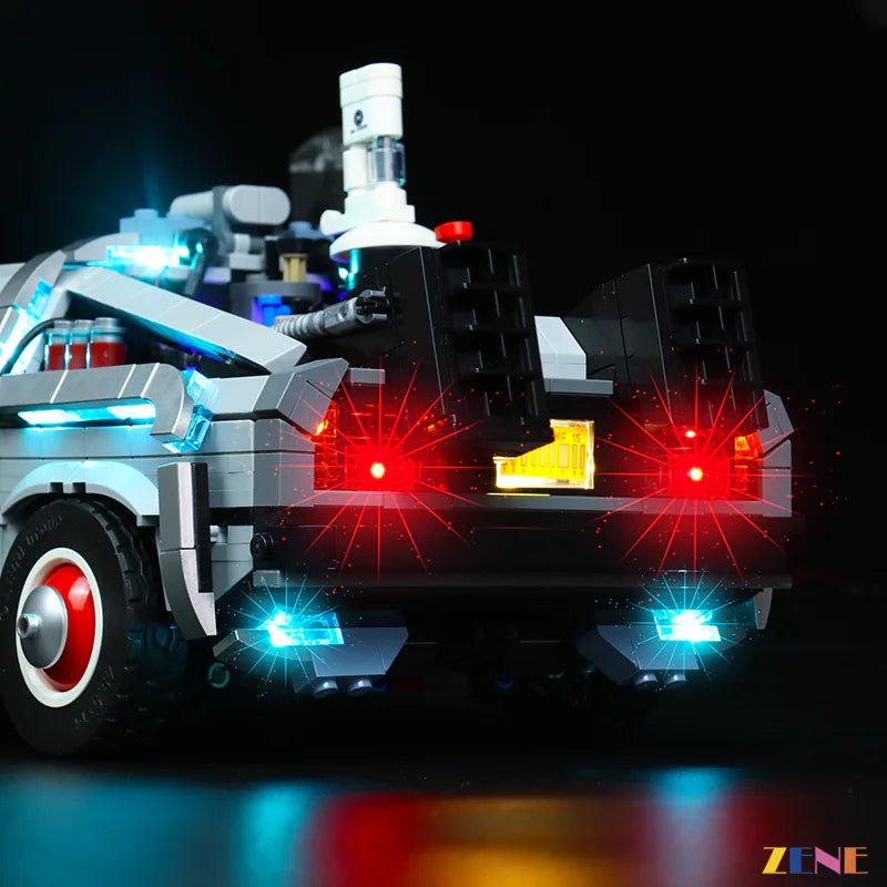 Light Kit for Back to the Future Time Machine 10300 - DelsBricks Toys & CollectiblesLed Light Kit for LegoDelsBricks Toys & CollectiblesZENE