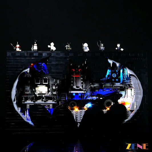 Light Kit for Batcave Shadow Box 76252 (Ver. 2) - DelsBricks Toys & CollectiblesLed Light Kit for LegoDelsBricks Toys & CollectiblesZENE