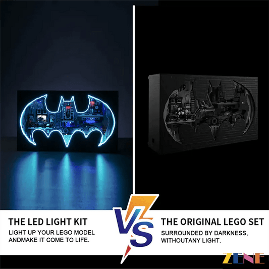 Light Kit for Batcave Shadow Box 76252 - DelsBricks Toys & CollectiblesLed Light Kit for LegoDelsBricks Toys & CollectiblesZENE