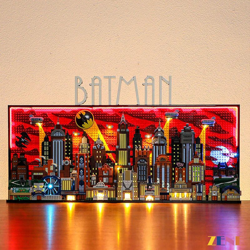 Light Kit for Batman Gotham City 76271 :The Animated Series (Ver. 2) - DelsBricks Toys & CollectiblesLed Light Kit for LegoDelsBricks Toys & CollectiblesZENE