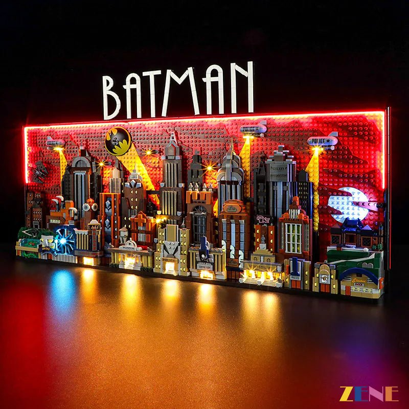 Light Kit for Batman Gotham City 76271 :The Animated Series (Ver. 2) - DelsBricks Toys & CollectiblesLed Light Kit for LegoDelsBricks Toys & CollectiblesZENE