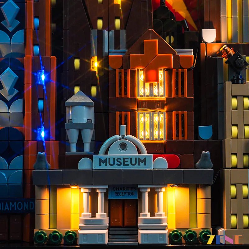 Light Kit for Batman Gotham City 76271 :The Animated Series - DelsBricks Toys & CollectiblesLed Light Kit for LegoDelsBricks Toys & CollectiblesZENE