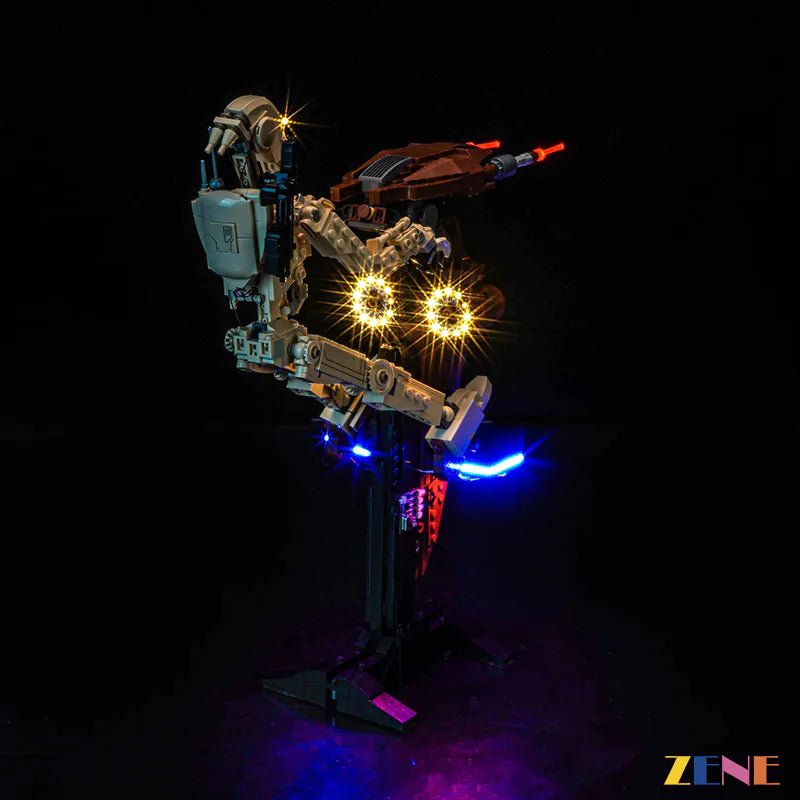 Light Kit for Battle Droid with STAP 75428 - DelsBricks Toys & CollectiblesLed Light Kit for LEGO ZENE20DelsBricks Toys & CollectiblesZENE
