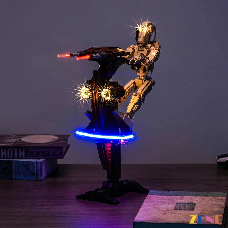 Light Kit for Battle Droid with STAP 75428 - DelsBricks Toys & CollectiblesLed Light Kit for LEGO ZENE20DelsBricks Toys & CollectiblesZENE