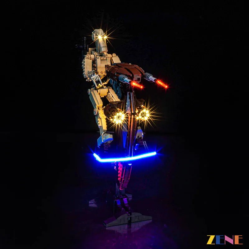 Light Kit for Battle Droid with STAP 75428 - DelsBricks Toys & CollectiblesLed Light Kit for LEGO ZENE20DelsBricks Toys & CollectiblesZENE