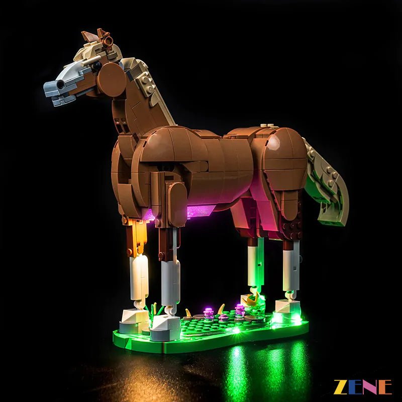 Light Kit for Beautiful Horse 31166 - DelsBricks Toys & CollectiblesLed Light Kit for LEGO ZENE20DelsBricks Toys & CollectiblesZENE