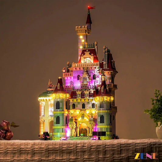 Light Kit for Beauty and the Beast Castle 43263 - DelsBricks Toys & CollectiblesLed Light Kit for LEGODelsBricks Toys & CollectiblesZENE