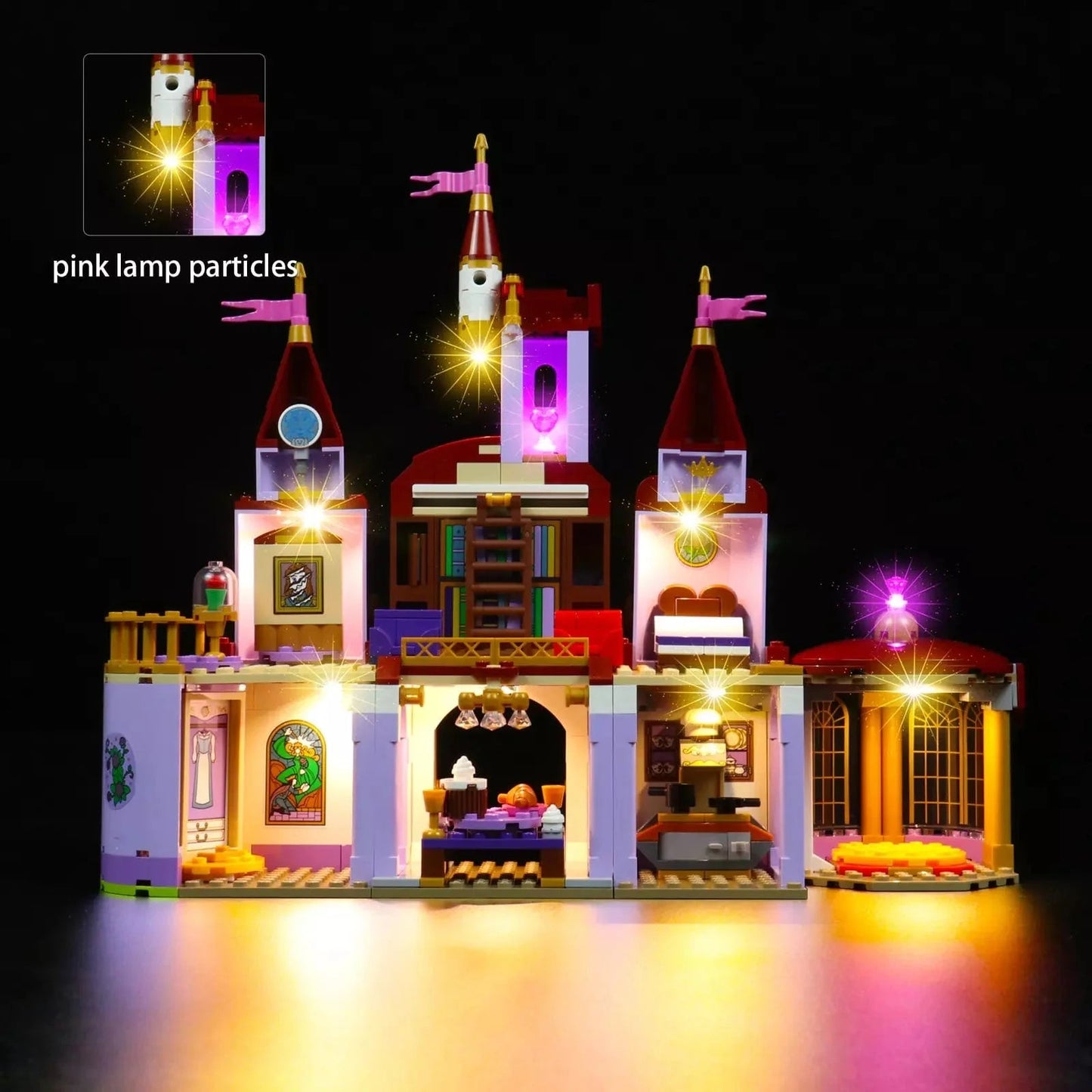 Light Kit for Belle and the Beast's Castle 43196 - DelsBricks Toys & CollectiblesLed Light Kit for LegoDelsBricks Toys & CollectiblesZENE