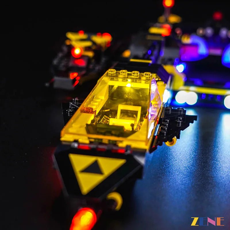 Light Kit for Blacktron Renegade 10355 (Icons) - DelsBricks Toys & CollectiblesLed Light Kit for LEGO ZENE20DelsBricks Toys & CollectiblesZENE