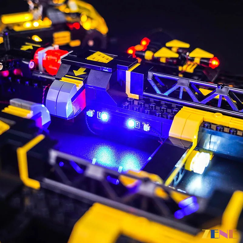 Light Kit for Blacktron Renegade 10355 (Icons) - DelsBricks Toys & CollectiblesLed Light Kit for LEGO ZENE20DelsBricks Toys & CollectiblesZENE