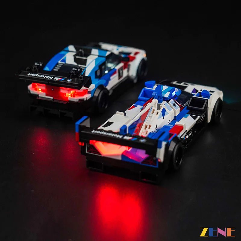 Light Kit for BMW M4 GT3 & BMW M Hybrid V8 Race Cars 76922 - DelsBricks Toys & CollectiblesLed Light Kit for LegoDelsBricks Toys & CollectiblesZENE