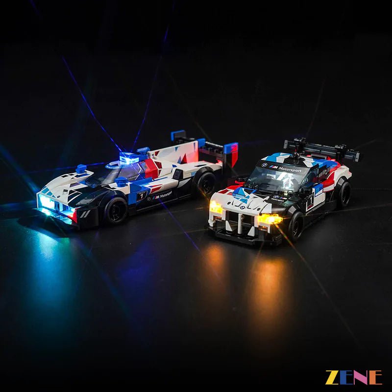 Light Kit for BMW M4 GT3 & BMW M Hybrid V8 Race Cars 76922 - DelsBricks Toys & CollectiblesLed Light Kit for LegoDelsBricks Toys & CollectiblesZENE