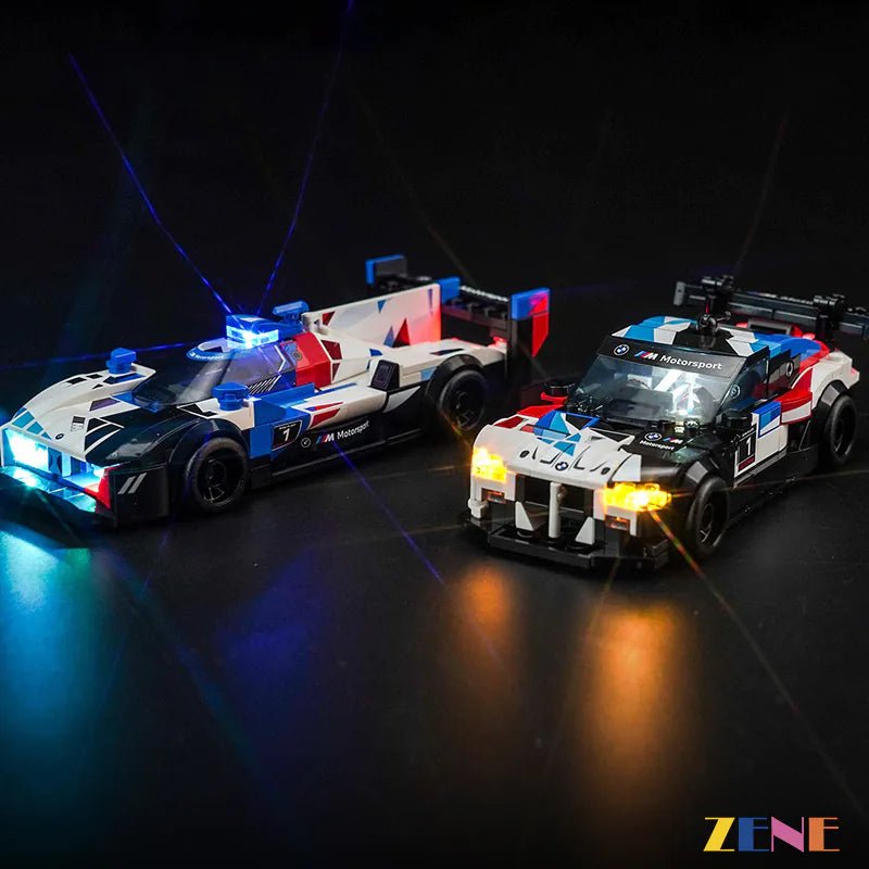 Light Kit for BMW M4 GT3 & BMW M Hybrid V8 Race Cars 76922 - DelsBricks Toys & CollectiblesLed Light Kit for LegoDelsBricks Toys & CollectiblesZENE