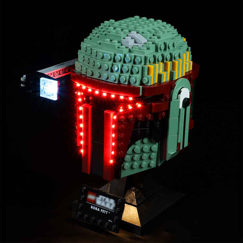 Light Kit for Boba Fett Helmet 75277 - DelsBricks Toys & CollectiblesLed Light Kit for LegoDelsBricks Toys & CollectiblesZENE